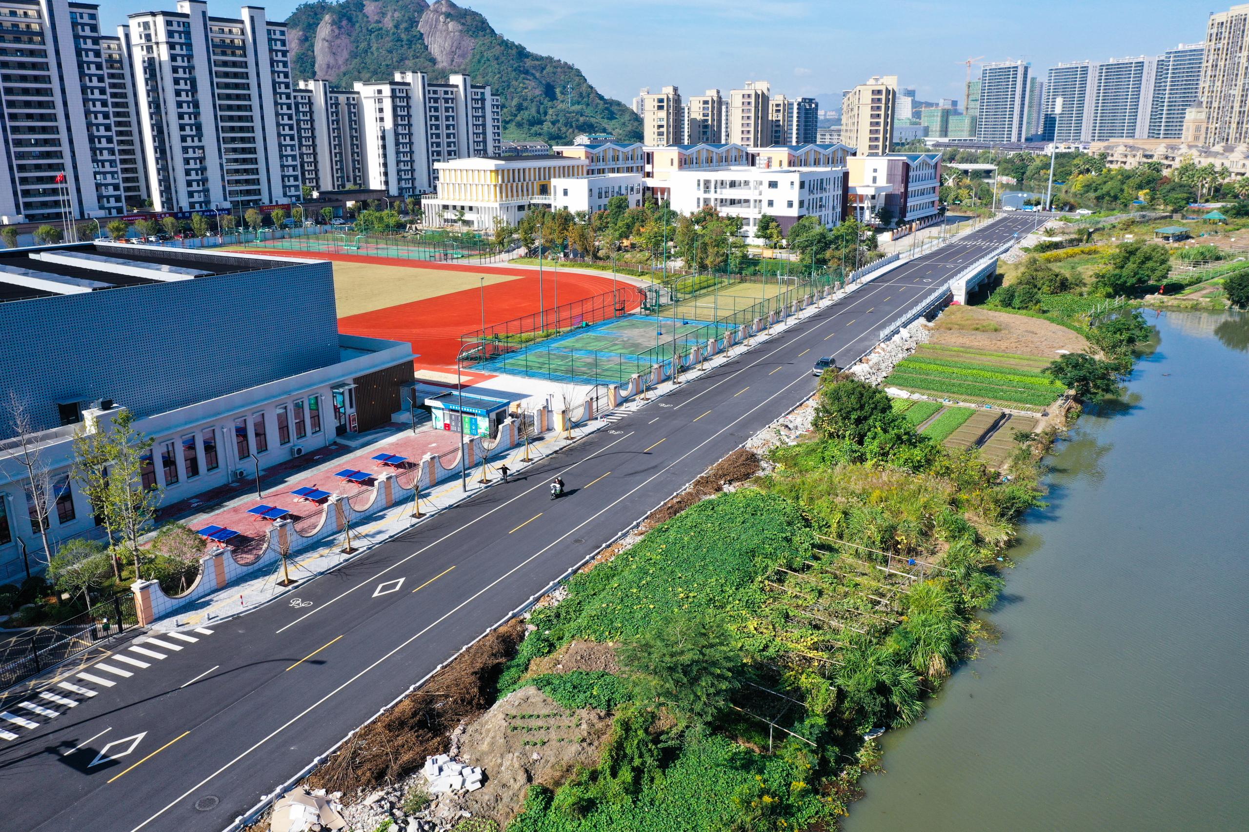溫嶺市新城百丈小學北側道路市政工程一期