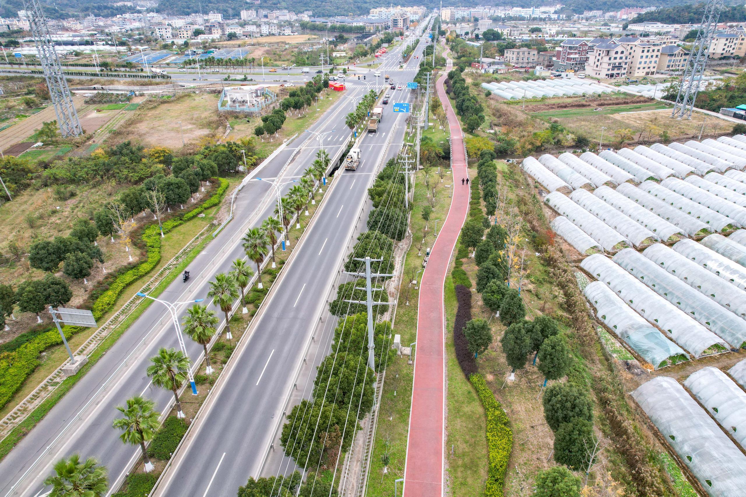 玉環市城北大道景觀建設工程（綠道部分）